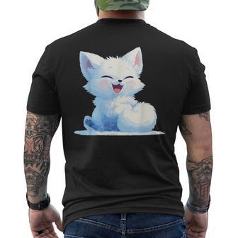 Arctic Foxes Lovers Arctic Fox Men's T-shirt Back Print - Thegiftio UK