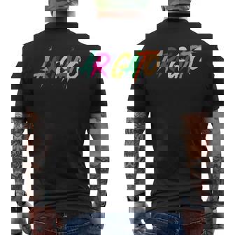 Arigato Homme Multicolore Japonais À Manches Courtes Avec Inscription Thank You En Coton Pour L'été T-shirt imprimé au dos - Cadeauxyz