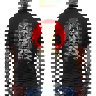 Arts Martiaux Japonais Japon Raton Laveur T-shirt imprimé au dos - Cadeauxyz