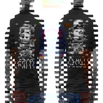 Astrolotl Astronaute Axolotl Loversalamandre Aquatique T-shirt imprimé au dos - Cadeauxyz