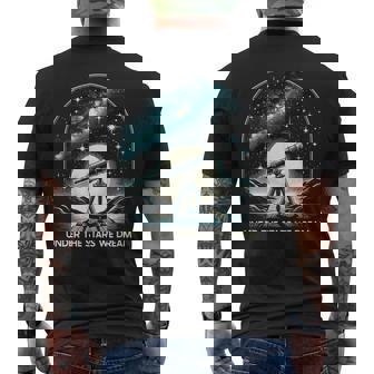 Astrophotography Astronomy Space Camera Star Watching Men's T-shirt Back Print - Thegiftio