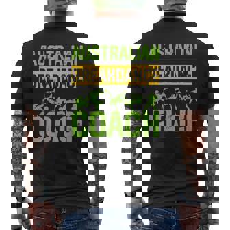 Australian Breakdancing Costume Coach Break Dance Matching Men's Back Print T-Shirt | Mazezy