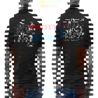 Australian Football Footy Aussie Rules Ball Sport Men's Back Print T-Shirt | Mazezy