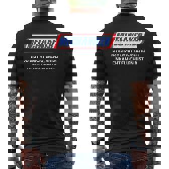 Autoschrauberchrauben Kfz-Mechaniker Geschenk T-shirt da uomo con stampa posteriore - Novitaregali