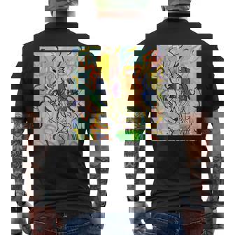 Avant Garde Aesthetic Skeleton Men's Back Print T-Shirt | Mazezy