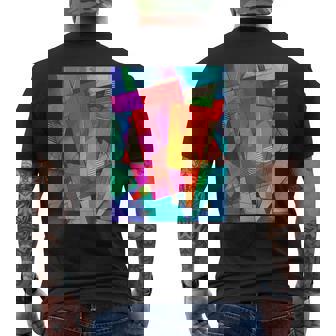 Avant Garde Aesthetic Tank Top Men's Back Print T-Shirt | Mazezy