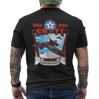 Avion De Reconnaissance Américainr71 Bird T-shirt imprimé au dos - Cadeauxyz