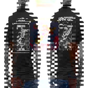 Awesome Taylor Moon Parody Rockstar Anime Men's T-shirt Back Print - Thegiftio