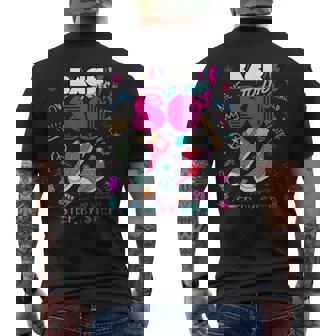 Back To 80'S ヴィンテージレトロi Love 80年代グラフィックデザイン メンズTシャツ バックプリント - Kawaiitshirt