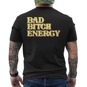 Bad Bitch Energy T-shirt imprimé au dos - Cadeauxyz