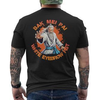 Bak Mei Pai The White Eyebrow Fist Men's T-shirt Back Print - Thegiftio UK