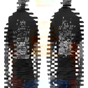 Baker Saying For Bakery Bread Baking Men's T-shirt Back Print - Thegiftio