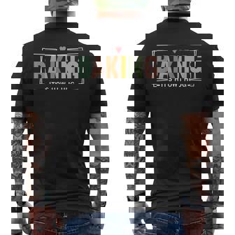 Baking It's How I Hug Baking Baker Cookie Chef Men's T-shirt Back Print - Monsterry