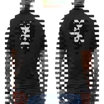 Bandera Negra Catalana Catalunya Forma Diamanteintage Camiseta Hombre Estampado Espalda - Regaloses