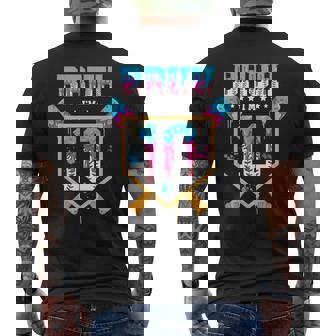 Baseball 10 Year Old Ice Cream Drip 10Th Birthday Boys Men's T-shirt Back Print | Seseable FR