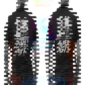 Baseball 10 Years Old Birthday Double Digits 10 Birthday Boy Men's T-shirt Back Print | Mazezy