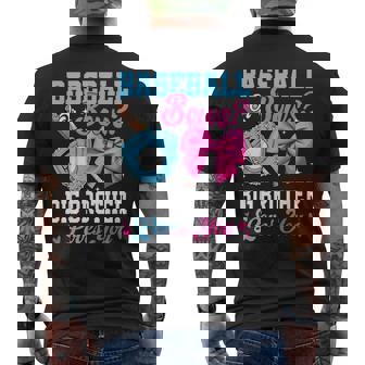 Baseball Or Bows Your Big Brother Loves You Gender Reveal Men's T-shirt Back Print | Seseable FR