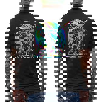 Baseball Drip Boys Batter Ice Cream Drip Youth Player Fan Men's T-shirt Back Print - Monsterry