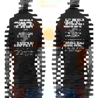 Basketball Senior 2026 Proud Senior Basketball Player 2026 Men's T-shirt Back Print | Seseable FR