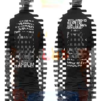 Bassist Musique Guitare Bassisteêtements Motif Rock Homme T-shirt imprimé au dos - Cadeauxyz