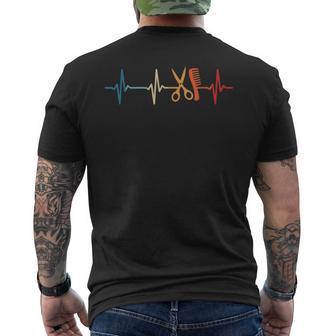 Battement De Coeur Coiffeur T-shirt imprimé au dos - Cadeauxyz