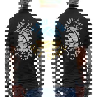 Beach Volleyball Quote Tank Top Men's Back Print T-Shirt | Mazezy