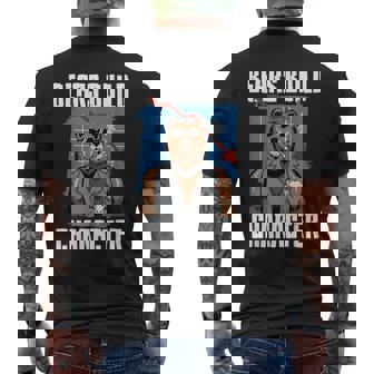 Bear Market Investor Day Trading Stock Exchange Stock Investing Men's Back Print T-Shirt | Mazezy