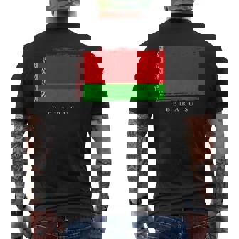 Belarus Drapeau Biélorussieoviétique Football Minsk T-shirt imprimé au dos - Cadeauxyz