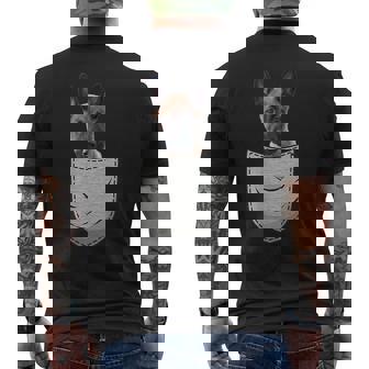 Belga Malinois Cachorro Amante De Los Perros Mechelaar Camiseta Hombre Estampado Espalda - Regaloses