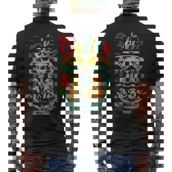 Belize Squad 2026 Tropical Beach Vacation Vintage Belize Men's T-shirt Back Print | Seseable FR