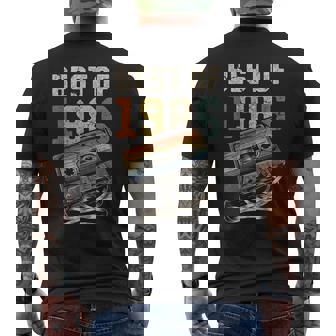 Best Of 1986 Cassetta Anni 40 Musica Retrò Compleanno T-shirt da uomo con stampa posteriore - Novitaregali