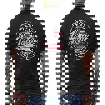 Best Brother Ever Usa Flag Family Matching Men's T-shirt Back Print - Monsterry