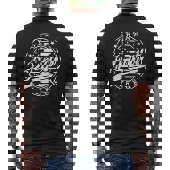 Best P-Paw Ever American Us Flag Father's Day Men's T-shirt Back Print - Thegiftio