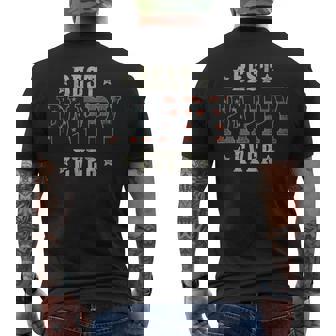 Best Pappy Ever Patriotic American Flag Pappy Men's T-shirt Back Print - Monsterry