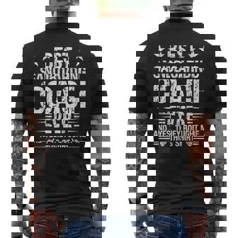 Best Sandboarding Coach Ever Sandboarding Coach Men's Back Print T-Shirt | Mazezy