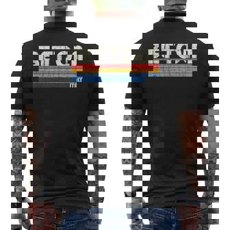 Bettola Italia Retro 70S 80Style Camiseta Hombre Estampado Espalda - Regaloses