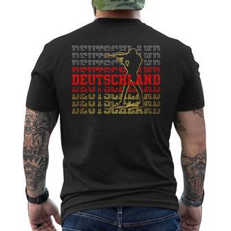 Biathlon Deutschland Deutschland Wintersport T-Shirt mit Rückendruck - Geschenkecke