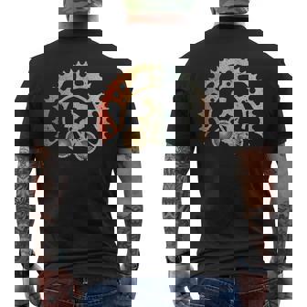 Bicicleta De Época Bicicletas Para Ciclistas Retro Camiseta Hombre Estampado Espalda - Regaloses