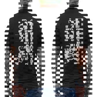 Is My Bike Ok Biker Cycling Motorcycle Men's T-shirt Back Print | Mazezy