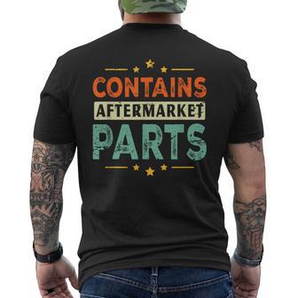 Bionic Aftermarket Parts Knee And Hip Replacement Men's T-shirt Back Print - Thegiftio UK