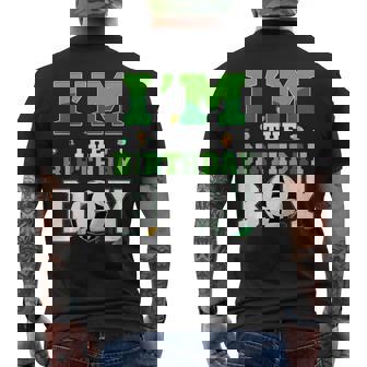 I Am The Birthday Boy Soccer Birthday Family Men's T-shirt Back Print - Thegiftio