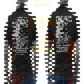 Black King African American Black History Month Graphic Men's T-shirt Back Print | Mazezy
