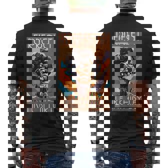 Black History Month Afro-American African Leader Junenth Men's T-shirt Back Print - Thegiftio