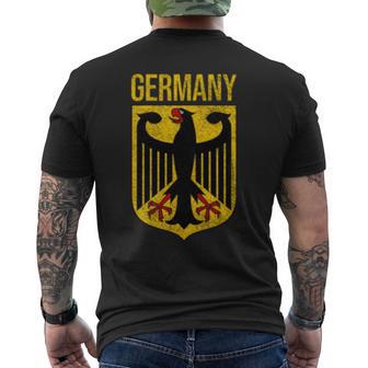 Blason Allemand Aigle Manche Longue T-shirt imprimé au dos - Cadeauxyz
