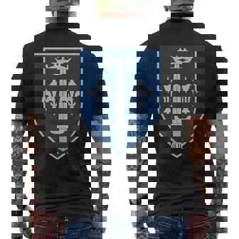 Blason Familial Deainte Jeanne D'arc T-shirt imprimé au dos - Cadeauxyz