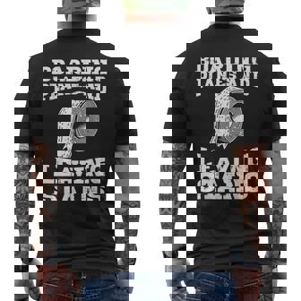 Boarding Planes Leaving Stains Inappropriate Humor Women Men's T-shirt Back Print | Seseable FR