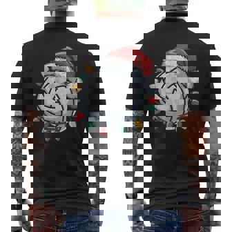 Bonnet De Père Noëlolley-Ball T-shirt imprimé au dos - Cadeauxyz