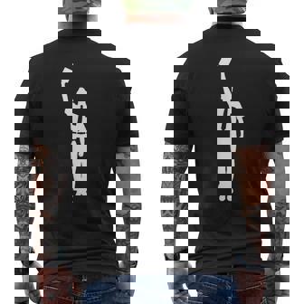 Book Of Mormon Silhoutte Elder Musical Theatre Men's T-shirt Back Print - Thegiftio