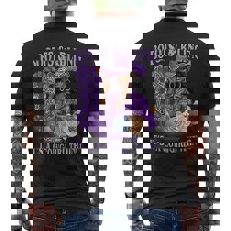 Boots And Bling Its A Cowgirl Thing Purple Cowgirl Melanin Men's T-shirt Back Print - Seseable