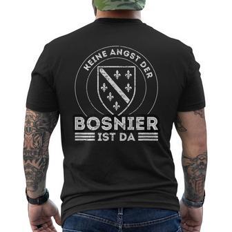 Bosnienpruch Und Bosnien Flagge -Tolzer Bosnier Bosnien T-Shirt mit Rückendruck - Geschenkecke